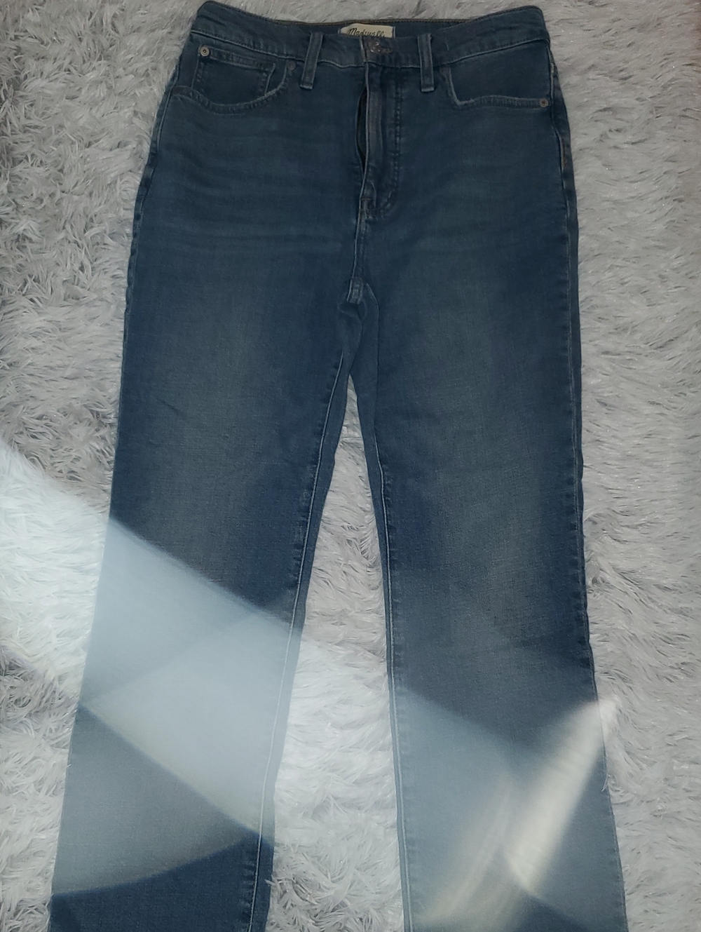 *Madewell Slim Demi-Boot Dark Wash Jeans*